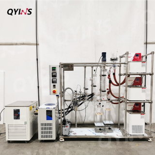 玻璃分子蒸餾 0.06 0.1 0.15平方 生產乳酸設備CBD提取