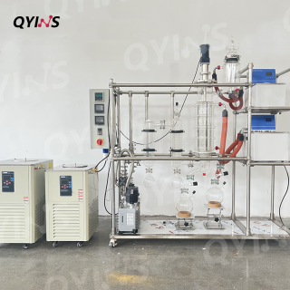 0.25平方玻璃分子蒸餾 合成潤滑油設備