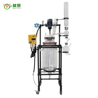 玻璃反應(yīng)釜-20L噴特氟龍
