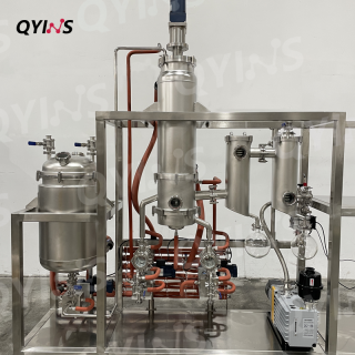 0.35平方D款不銹鋼分子蒸餾 精細化工提取亞麻酸
